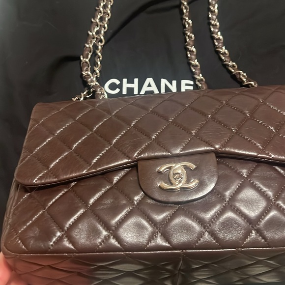 Chanel brown classic flap bag - Picture 15 of 15